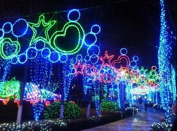 led室外亮化工程電費(fèi)節(jié)省方法有很多